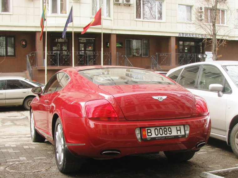 Бентли в Кыргызстане