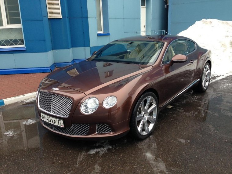 Бентли бронзовый gt