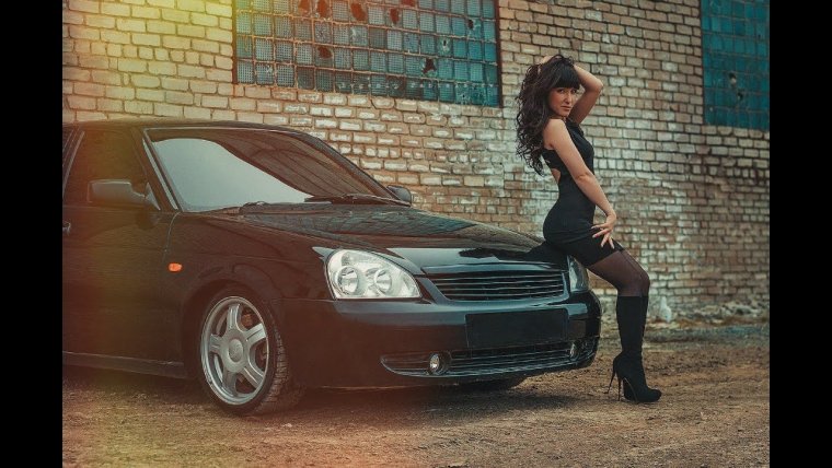 Девушка в приоре