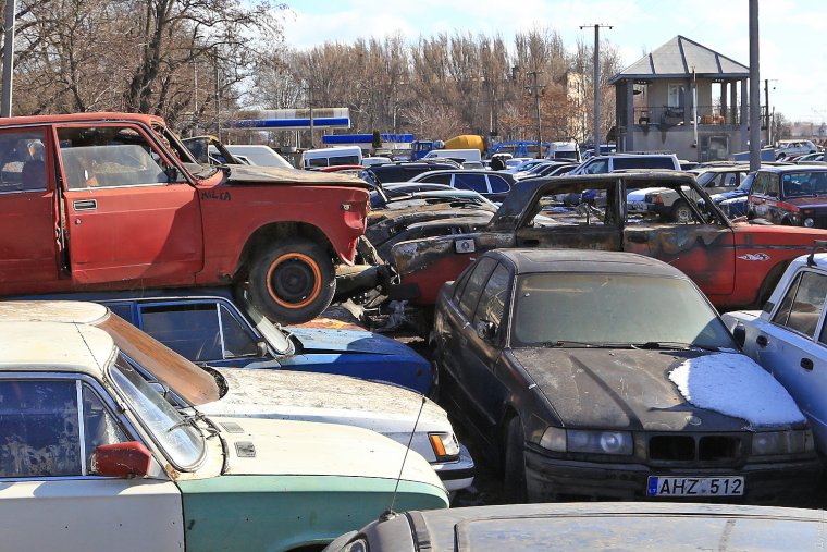 На штрафстоянке