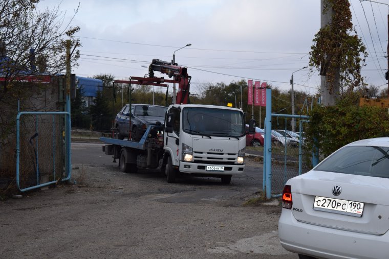 Штрафстоянка Симферополь улица Глинки