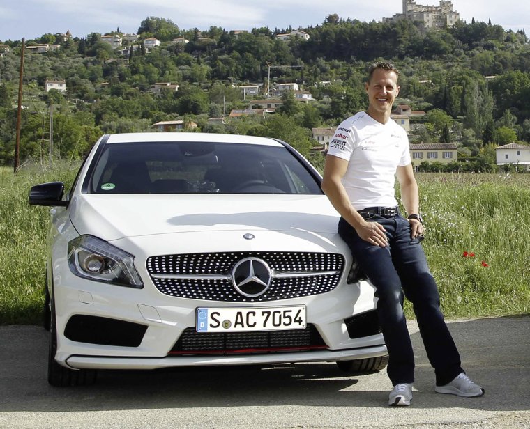 Мерседес Михаэля Шумахера e55