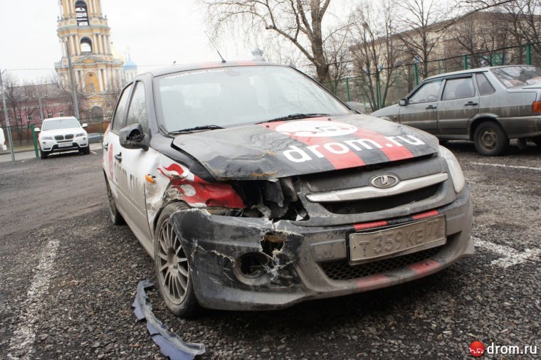 Лада Гранта спорт ДТП