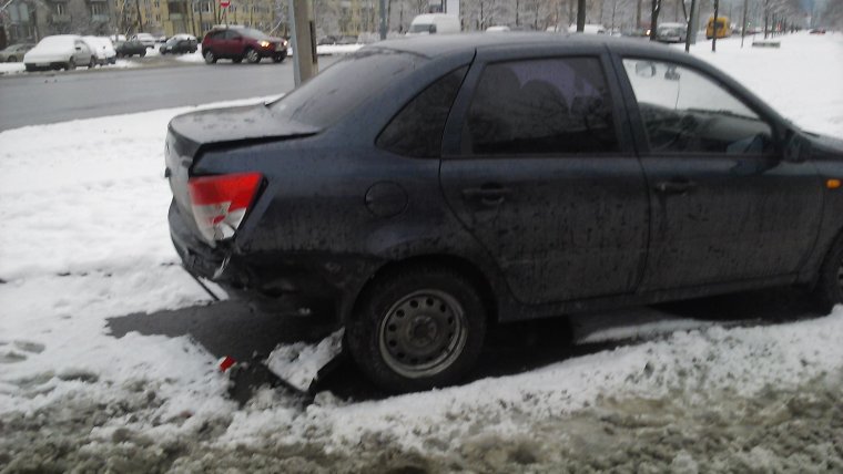 Битая Гранта фл черная