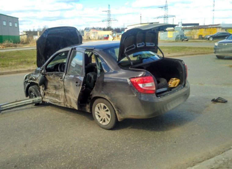 ДТП на Воткинском шоссе в Ижевске