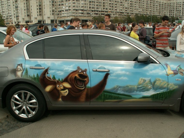 Аэрография. Авто