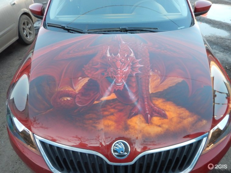 Volkswagen Beetle аэрография