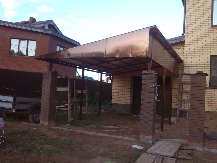 Навесы для автомобилей