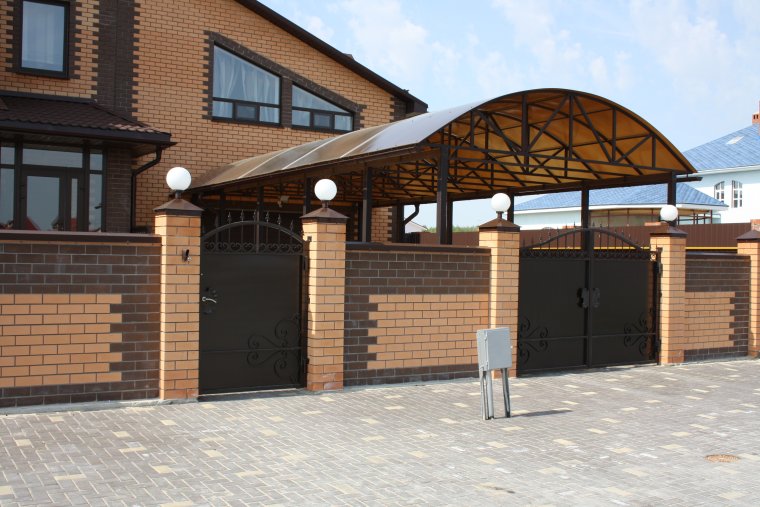 Навес для машины 7500*3700