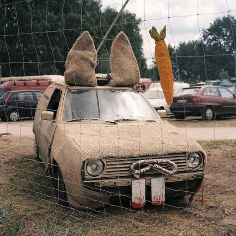 Старое авто прикол