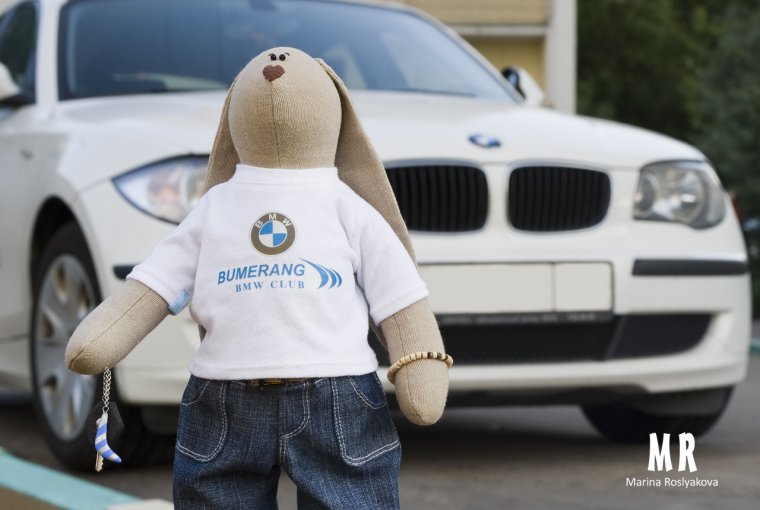 BMW заяц