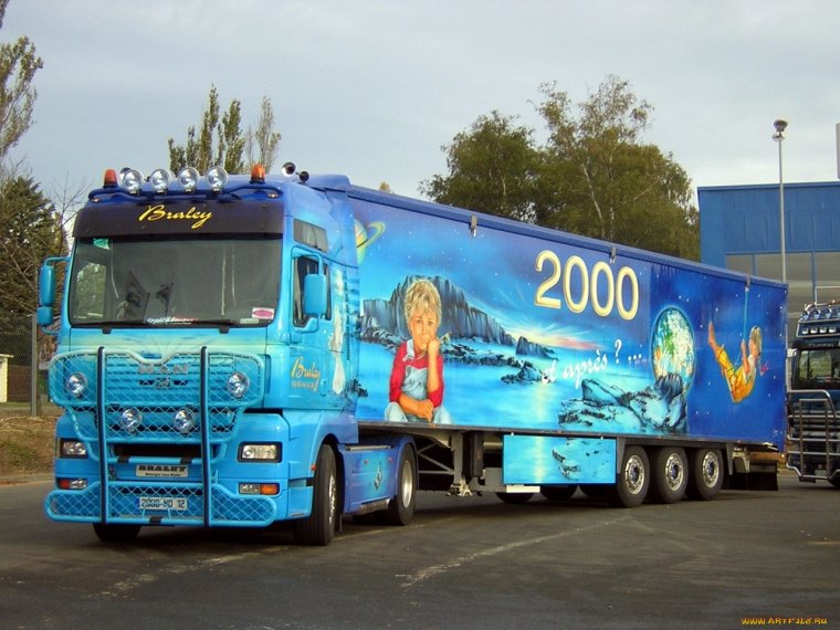 Фура Разрисованная