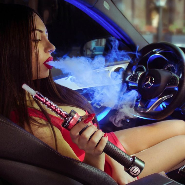 Кальян в машине