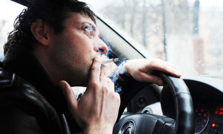 Авто и сигарета