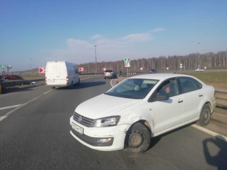 Санкт-Петербург Volkswagen Polo авария