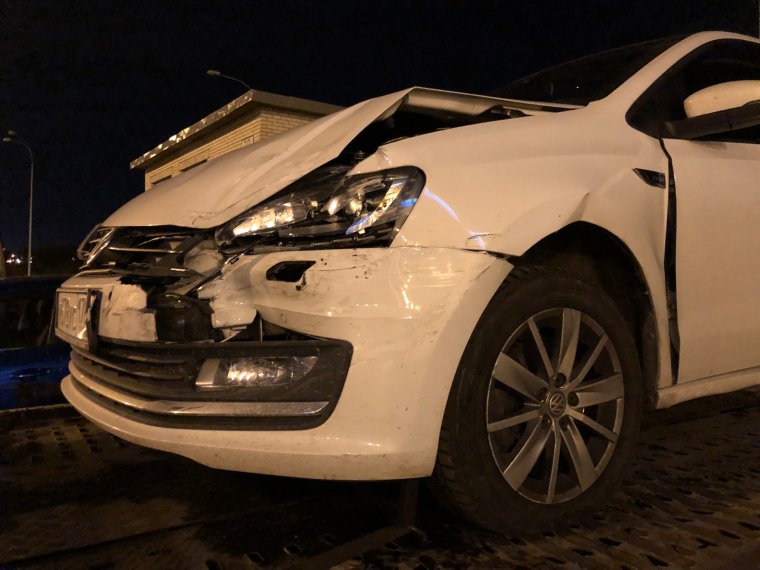 Polo sedan ДТП