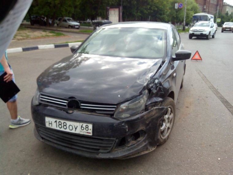 Polo sedan ДТП