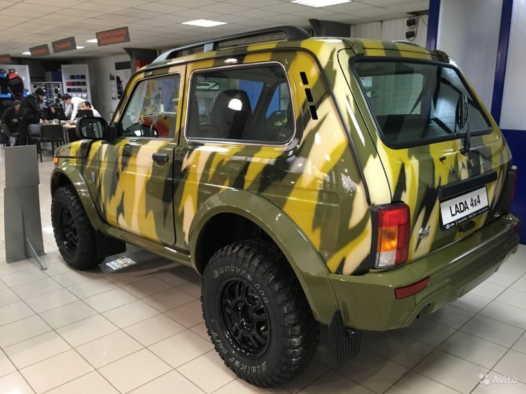 Лада Нива 4х4 камуфляж