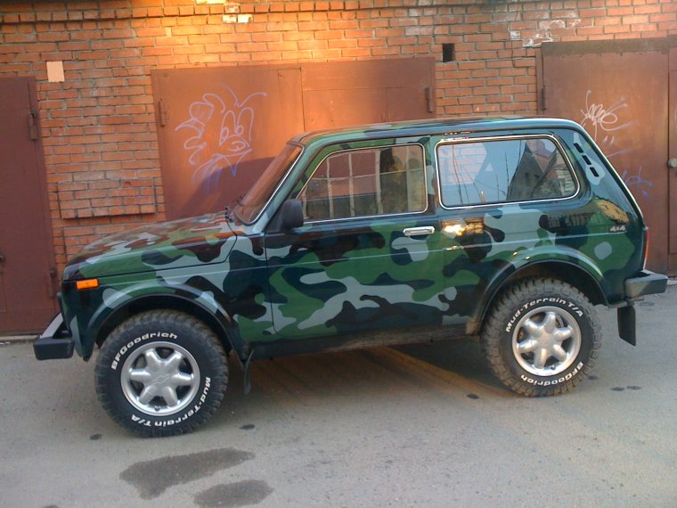 Нива 2121 камуфляж