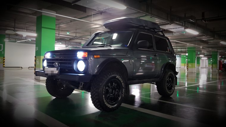 Lada 4x4 камуфляж джунгли