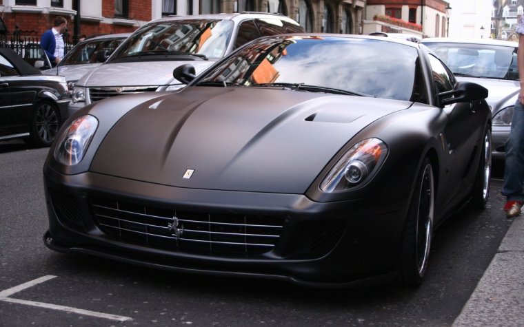 Ferrari 458 Italia Matte Black