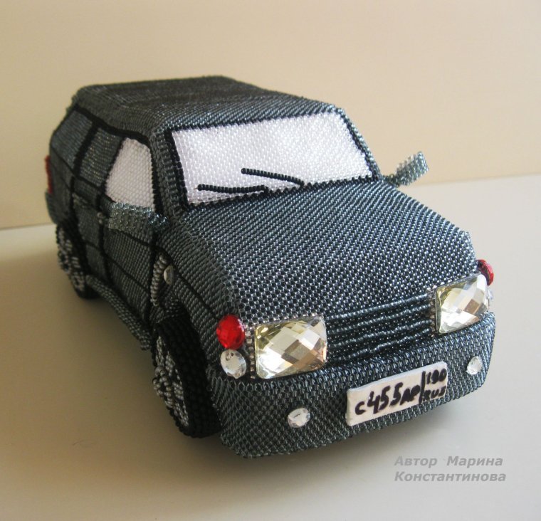 Машина из бисера