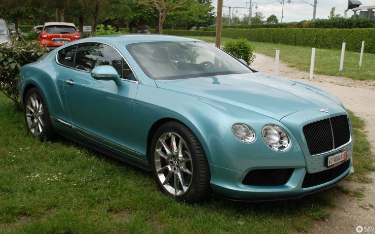 Бентли цвета Тиффани