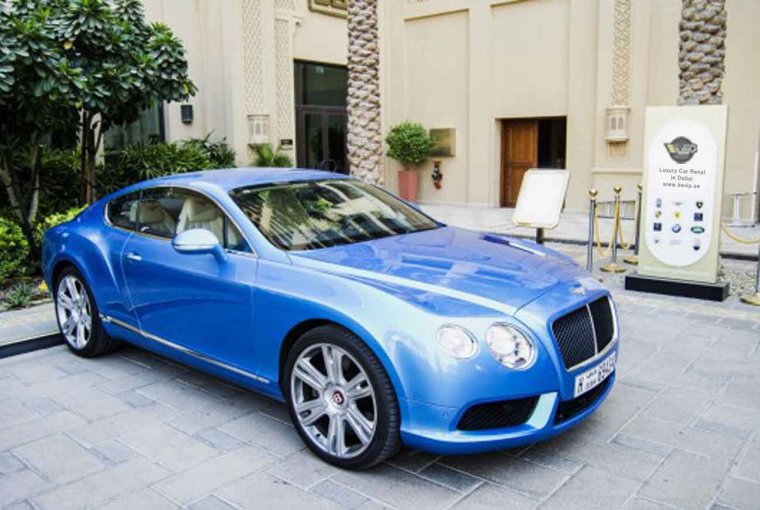 Синий Бентли 777 27 Хабаровск