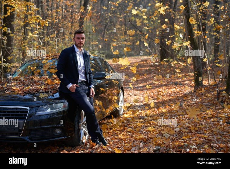 Парочка возле машины