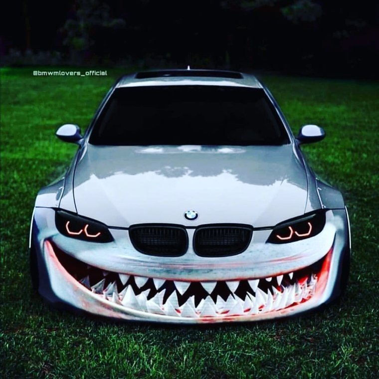 BMW акула 2018