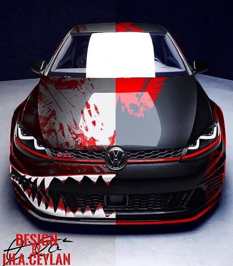 Аэрография гольф 7