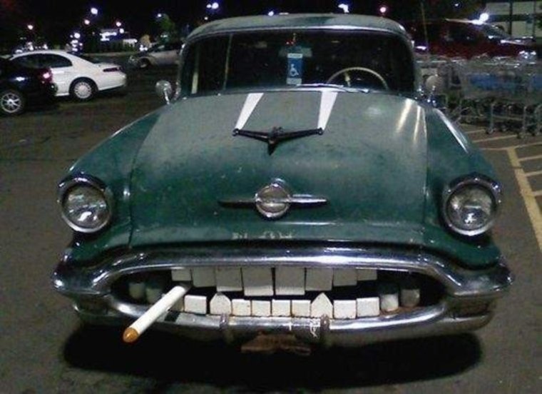 Прикольные старые машины