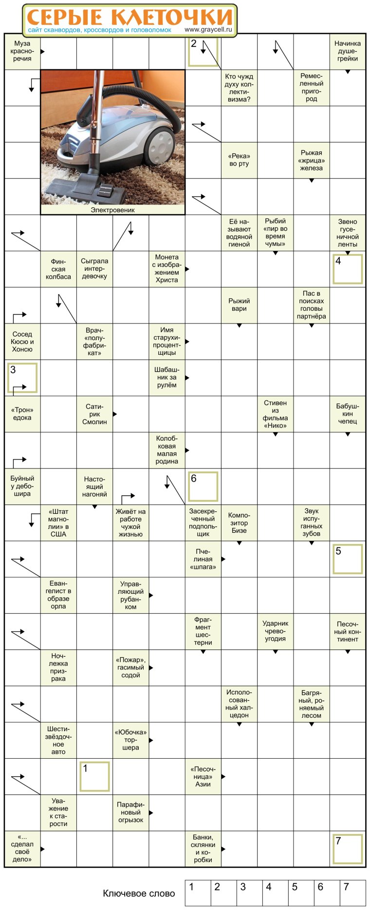 Сканворд про авто