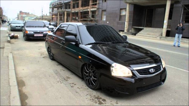 Лада Приора затонированная