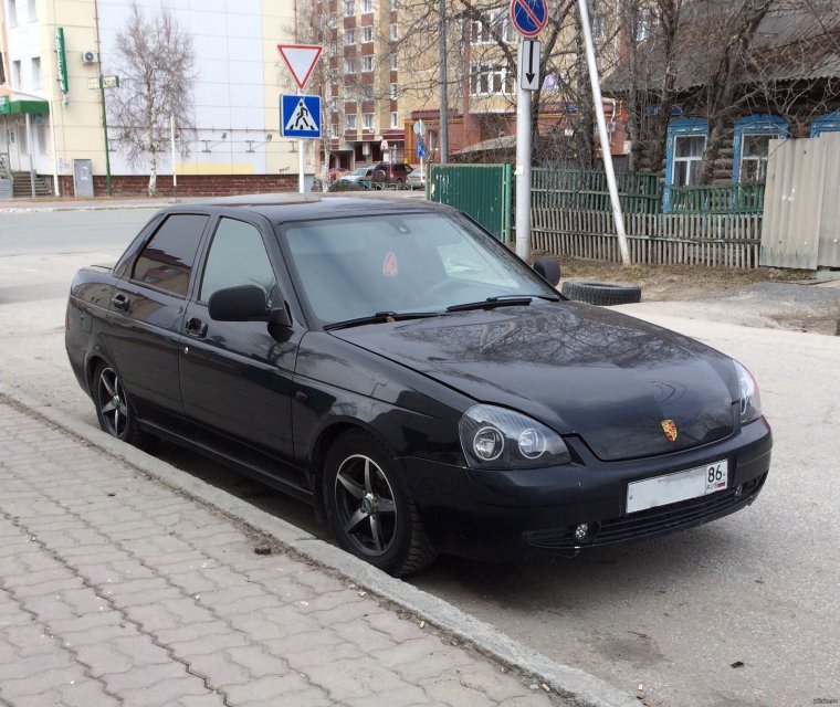 Черная Приора 26 регион