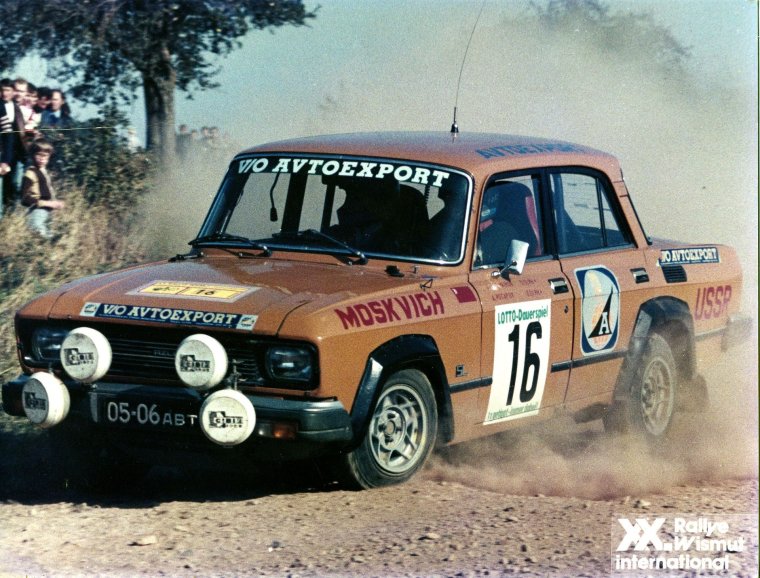 Раллийный Москвич 2140