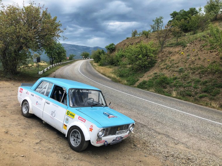 Раллийный ВАЗ 2101