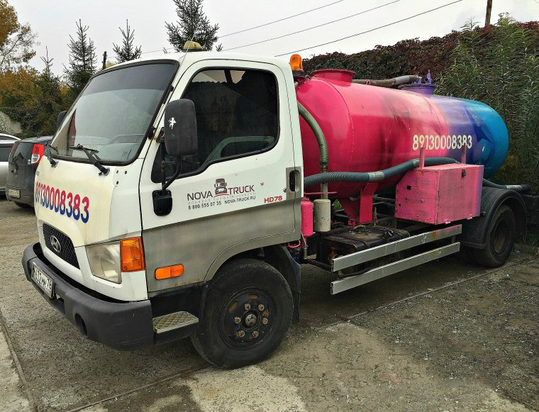 Японские ассенизаторские машины