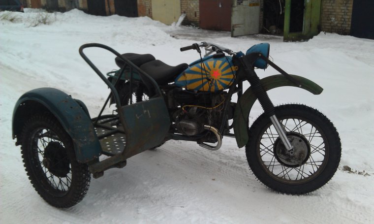 Кроссовый мотоцикл Урал