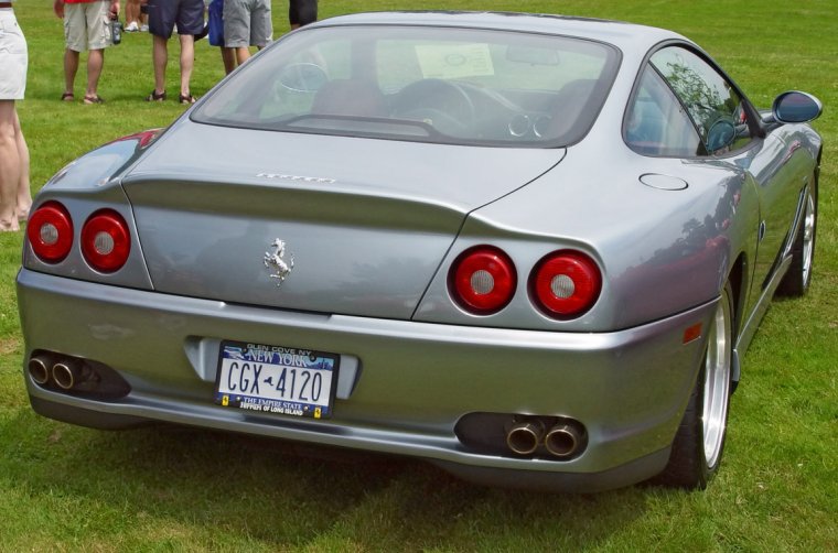 Ferrari 550 Maranello Rear