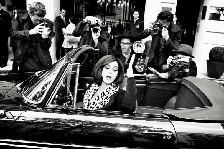 Моника Беллуччи автомобиль