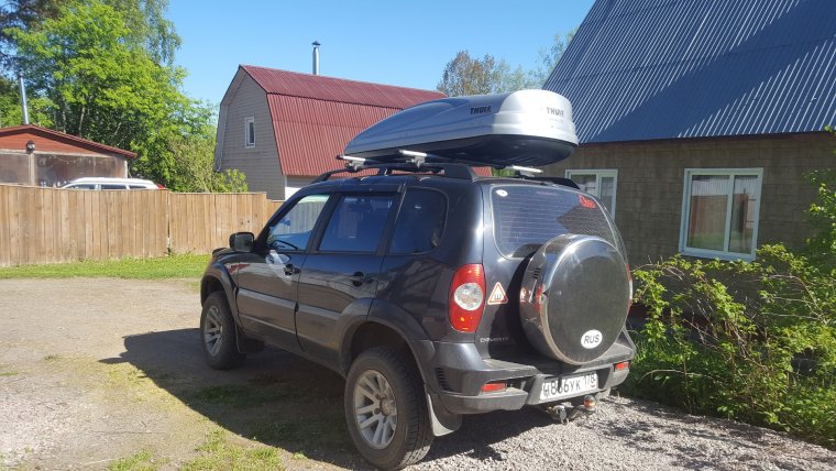 Багажник на крышу для перевозки лодки ПВХ 3200 Нива Шевроле
