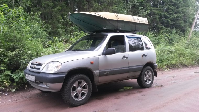 Платформа на крышу Шевроле Нива своими руками