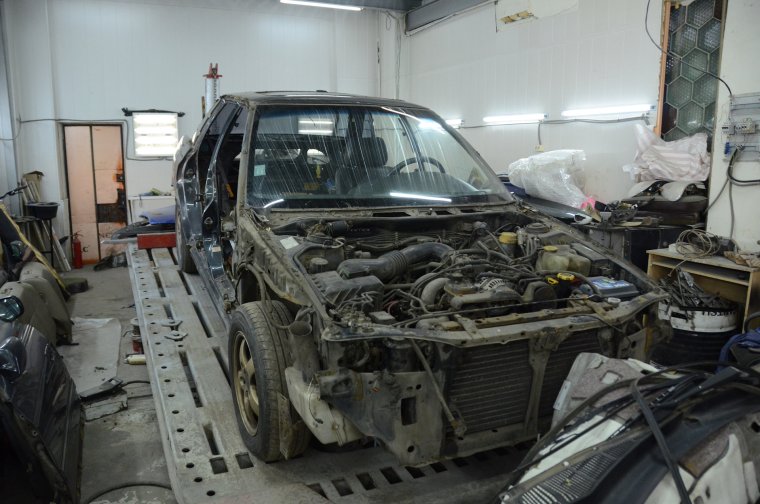 Автомобиль в разрезе