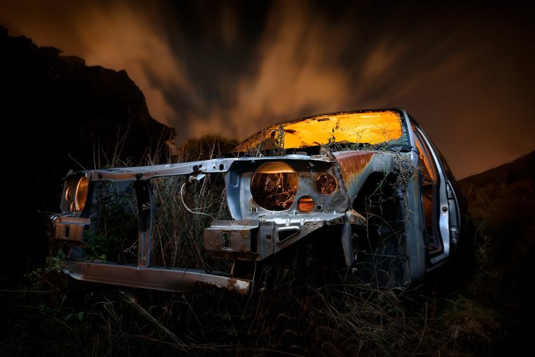 Mercedes SLS AMG ДТП