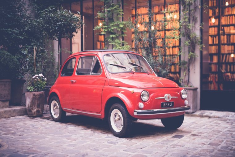 Fiat 500 ретро