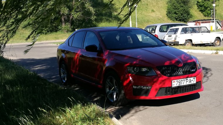 Шкода Октавия ред пил 2021