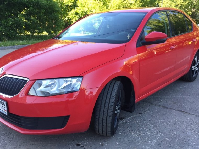 RS Skoda a7 Red