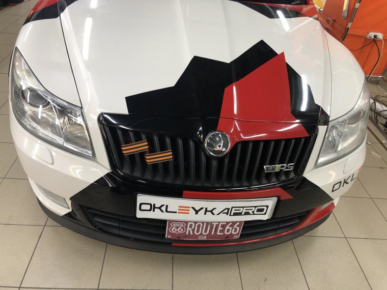 Octavia a7 камуфляж