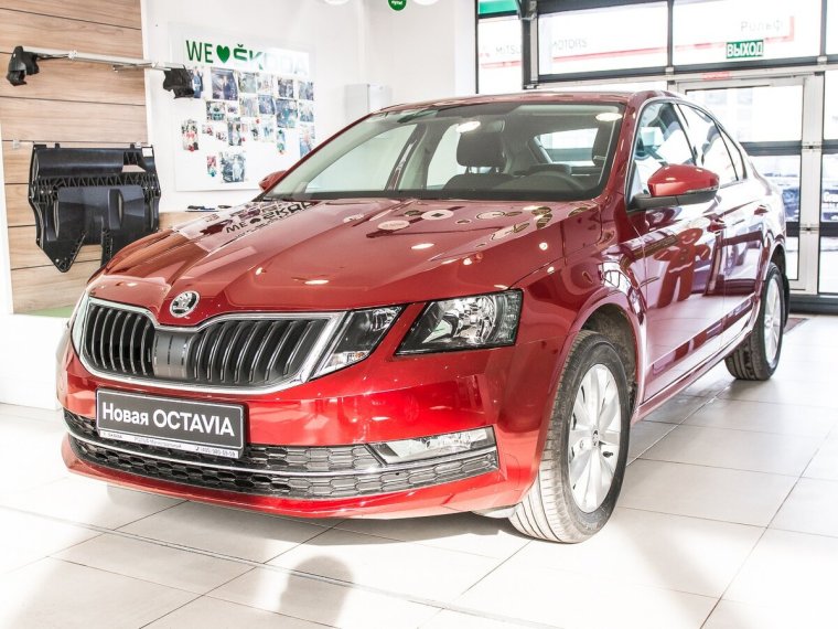 Skoda Rapid 2020 Ruby Red